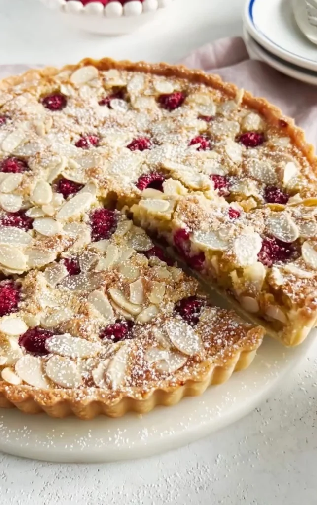 Raspberry Almond Tart