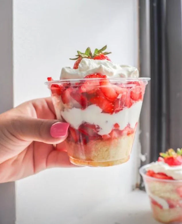 Strawberry Shortcake Cups