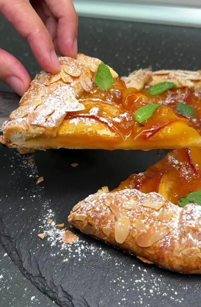 Apricot Rustic Galette