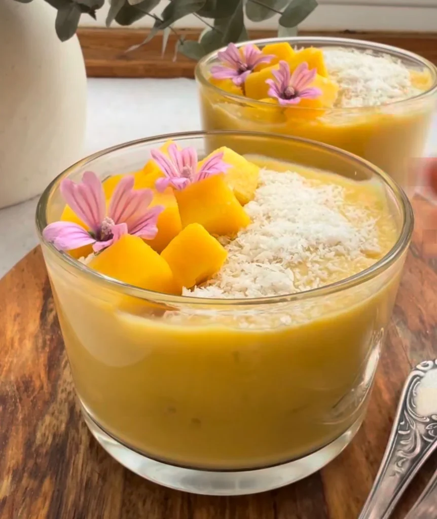  Mango Coconut Parfait