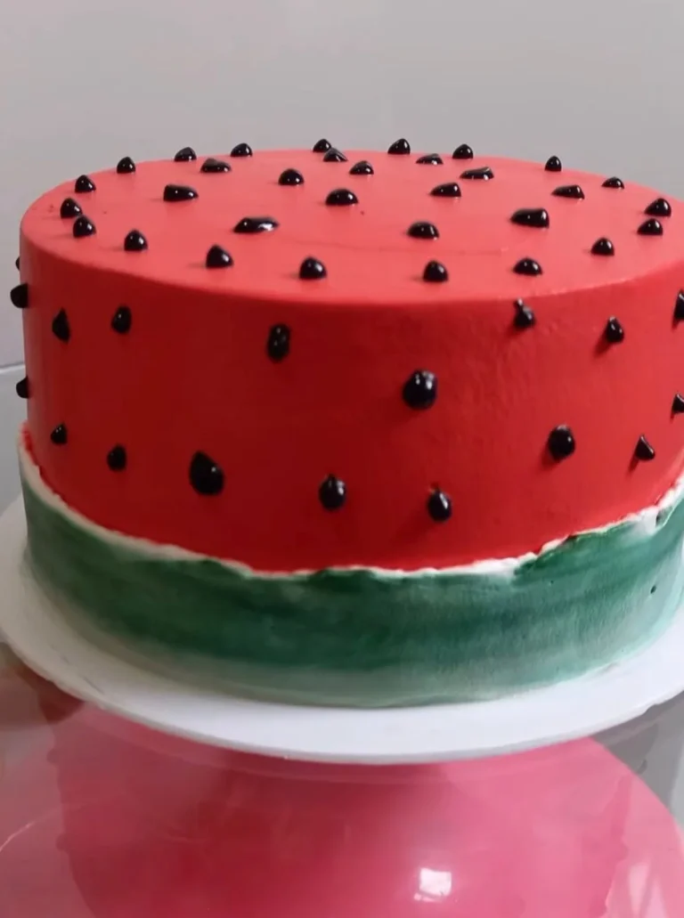 Watermelon Icebox Cake