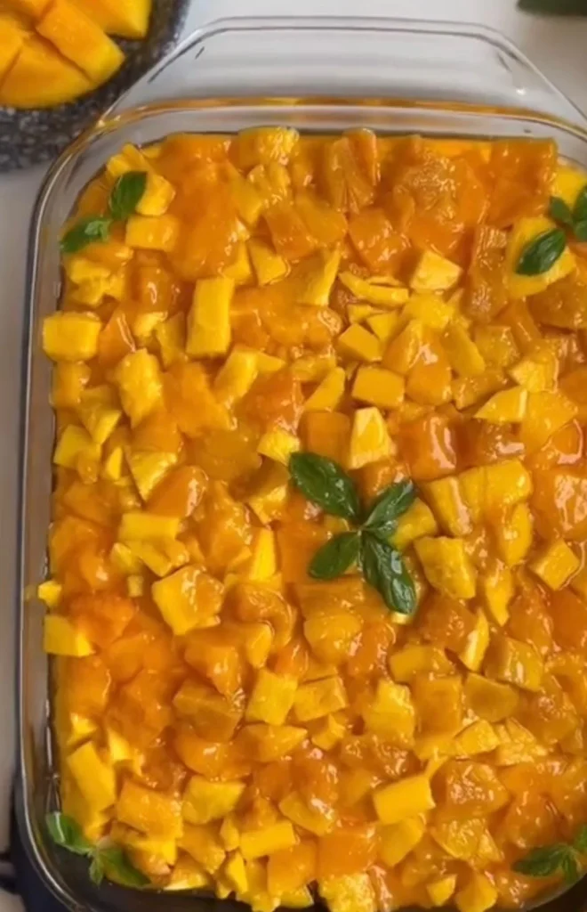 Mango Yogurt Summer Cake