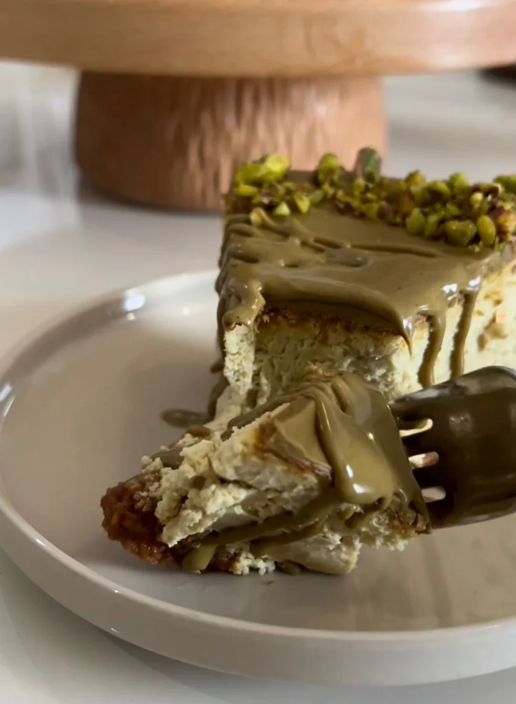 Pistachio Cream Cheesecake