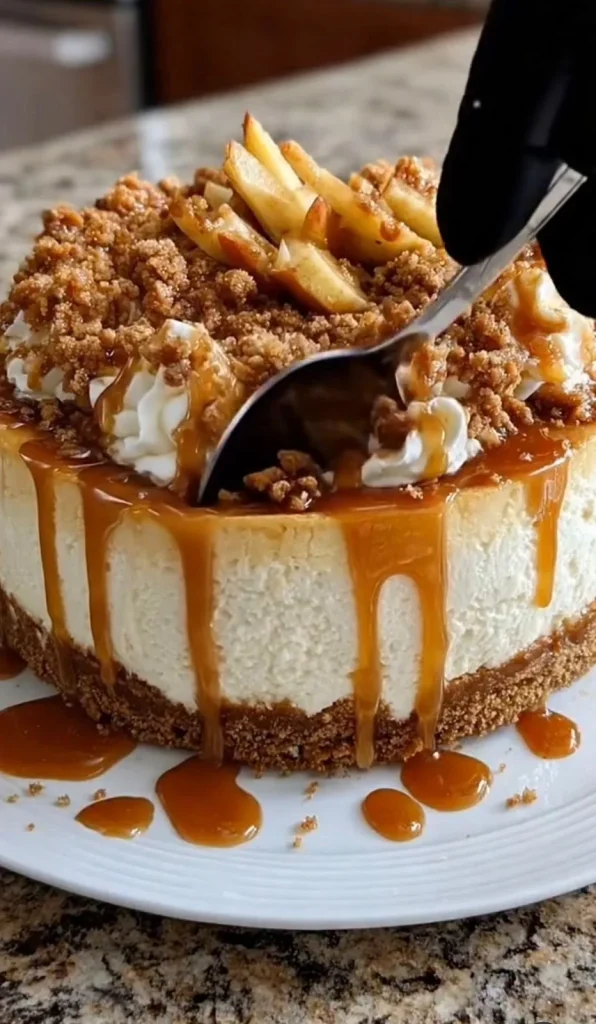 Apple Cinnamon Cheesecake