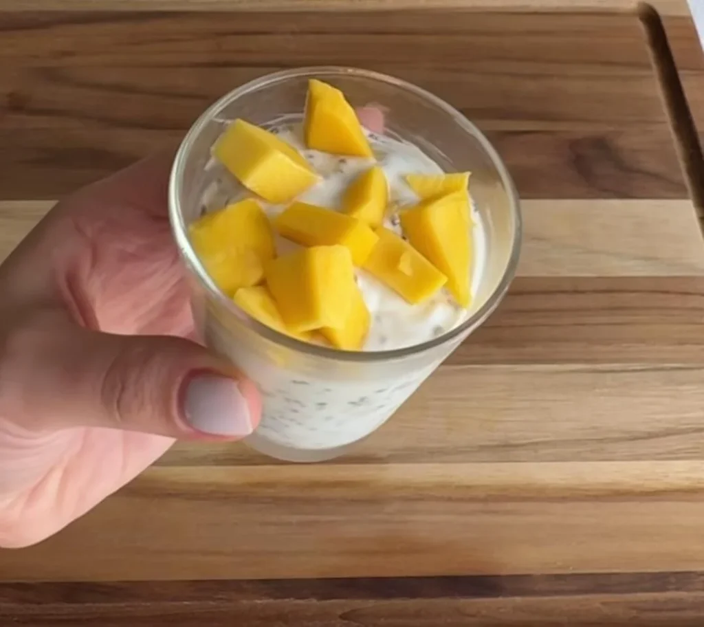 Mango Coconut Picnic Dessert Cups
