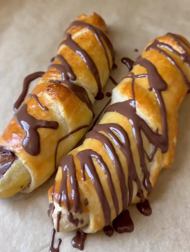 Chocolate Banana Picnic Dessert Roll