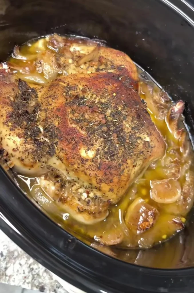 Mediterranean Chicken Crockpot Meal