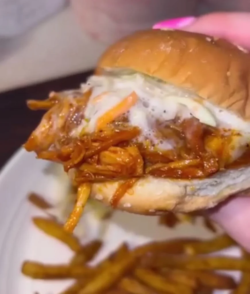 Pulled Chicken Crockpot Meal