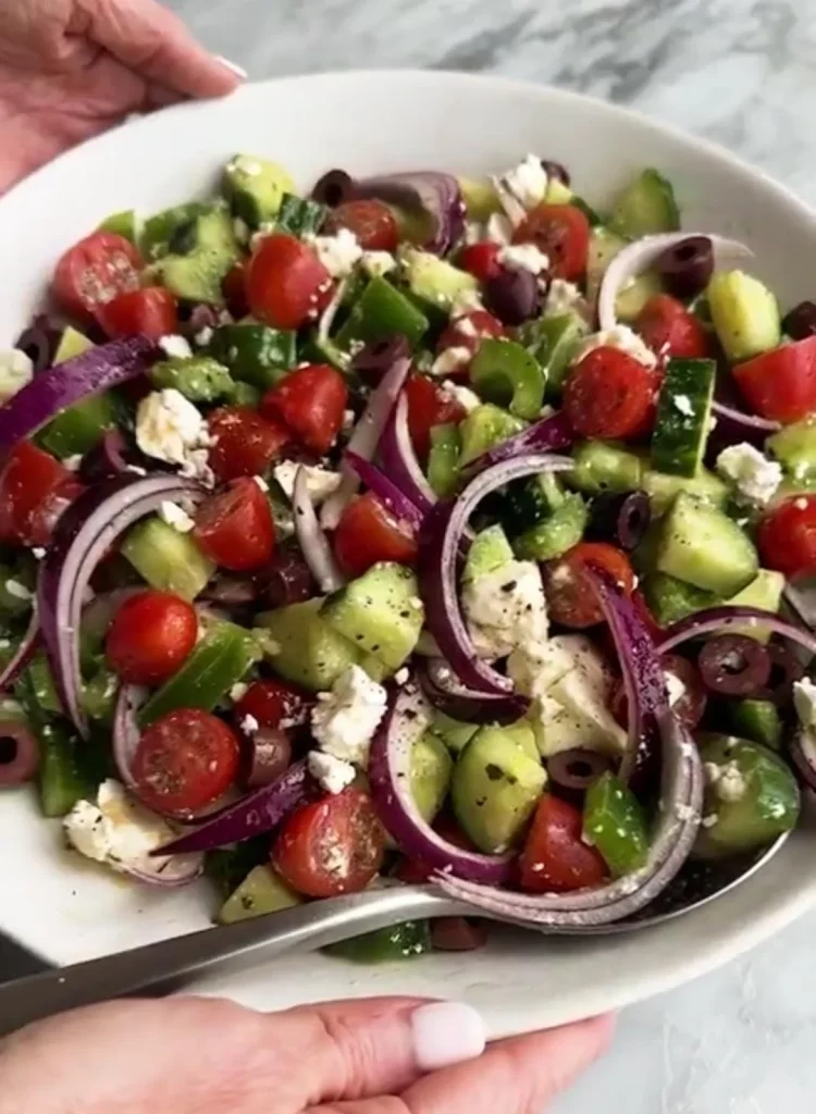 Classic Greek Summer Salad