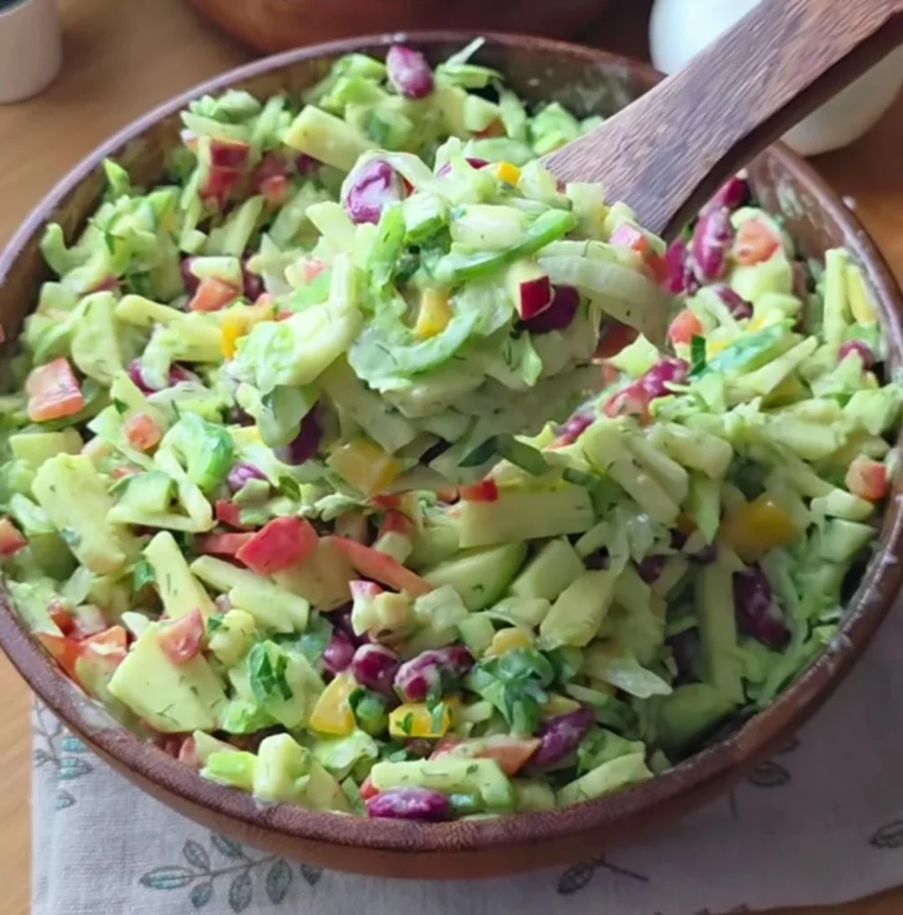 Creamy Avocado Chicken Summer Salad