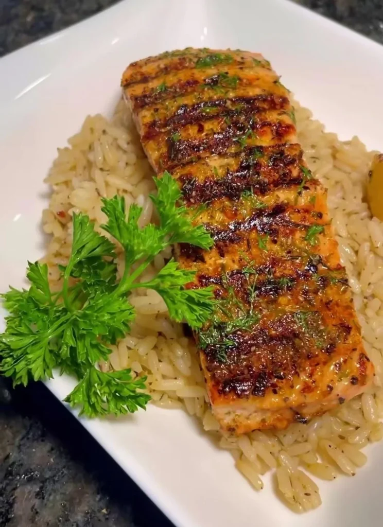 Lemon Herb Grilled Salmon