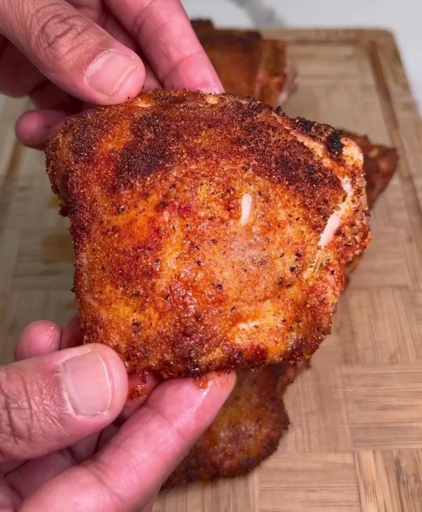 Crispy Skin Chicken Thighs