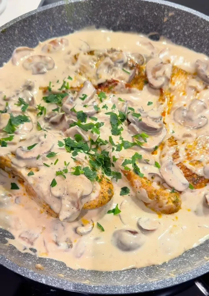 Creamy Mushroom Chicken