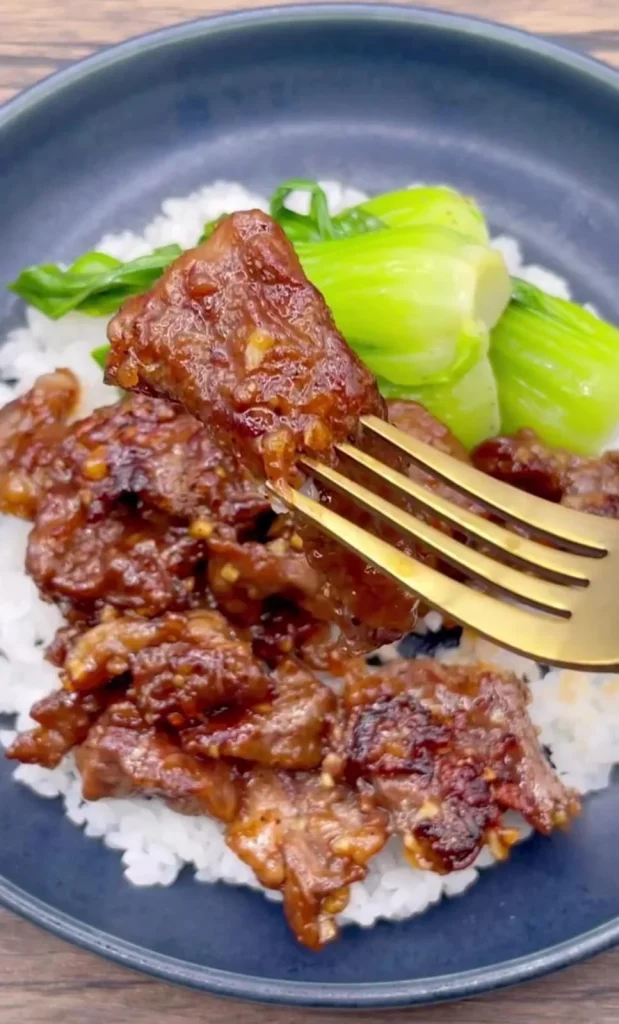 Garlic Soy Beef Bowl