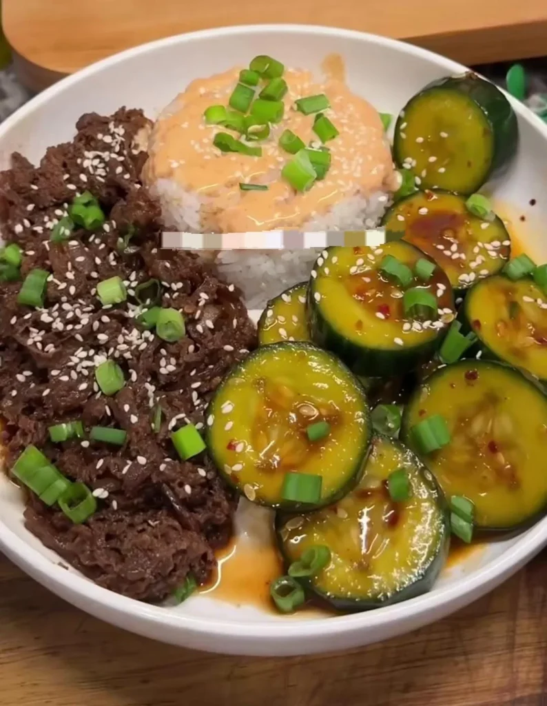 Bulgogi Style Beef Bowl