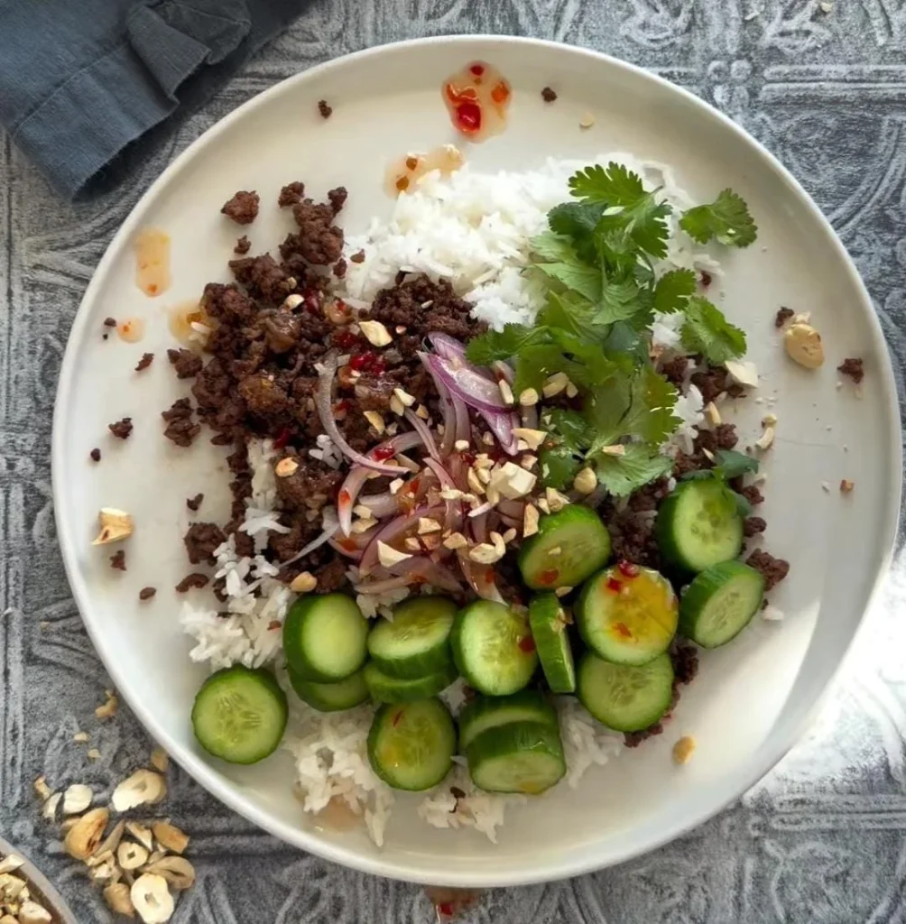 Sweet Chili Beef Bowl