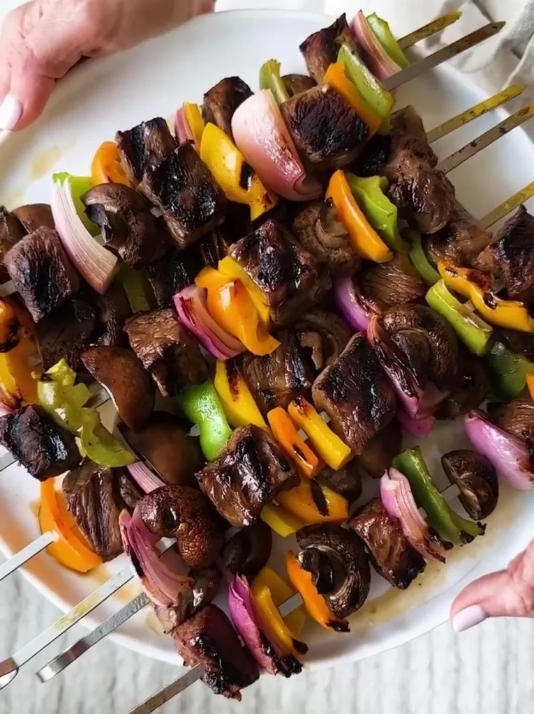 BBQ Beef Kebabs