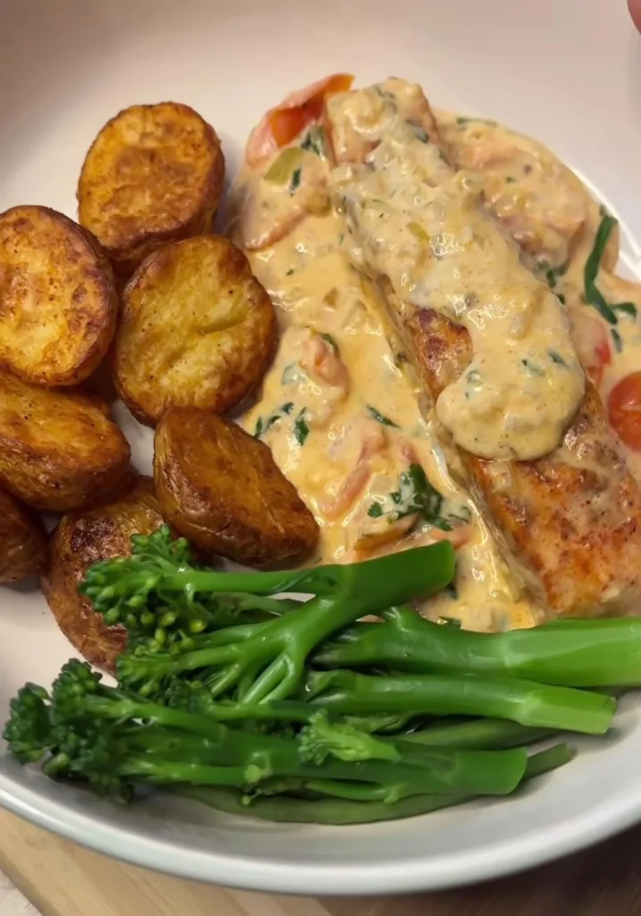 Garlic Butter Grilled Salmon