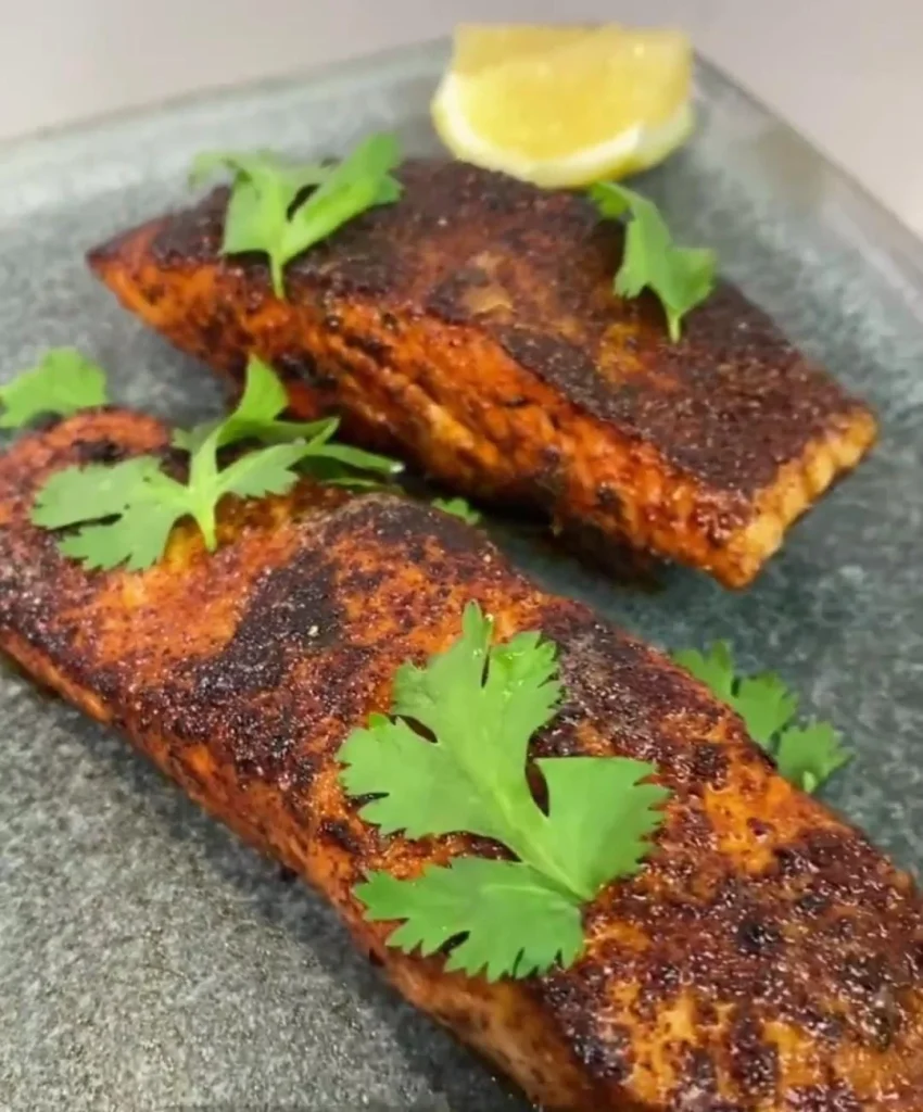 Blackened Grilled Salmon