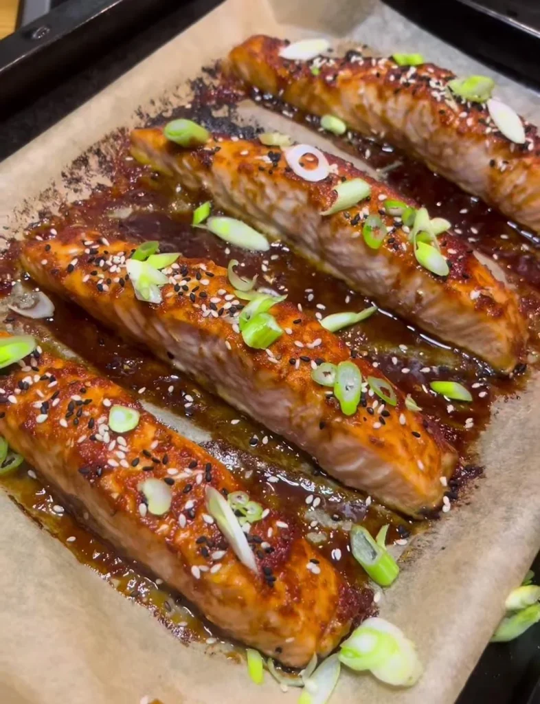 Ginger Soy Grilled Salmon