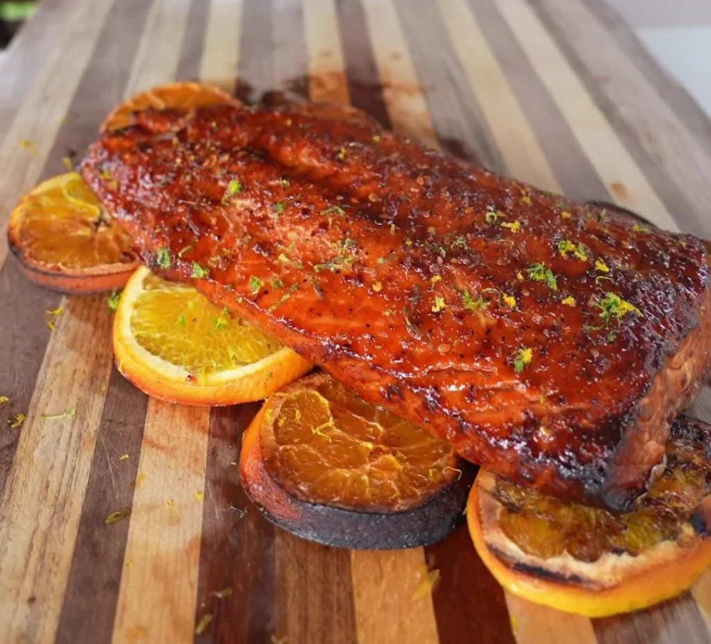 BBQ Grilled Salmon
