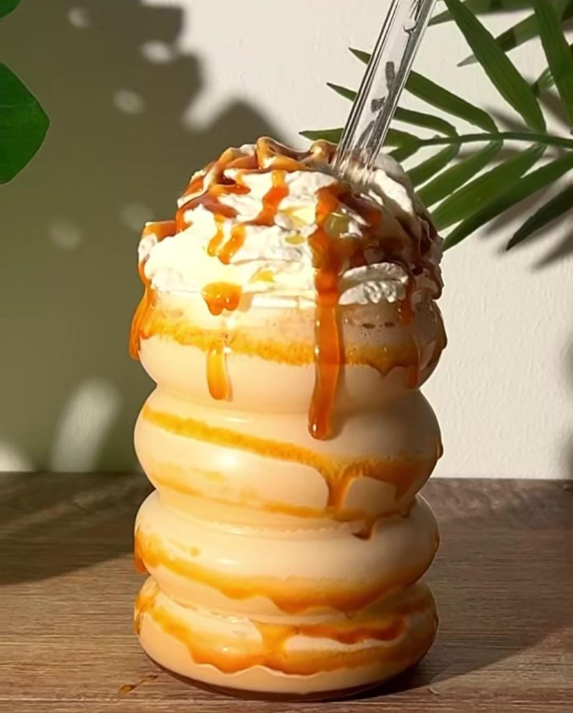 Caramel Frappé Starbucks Summer Drinks Copycat