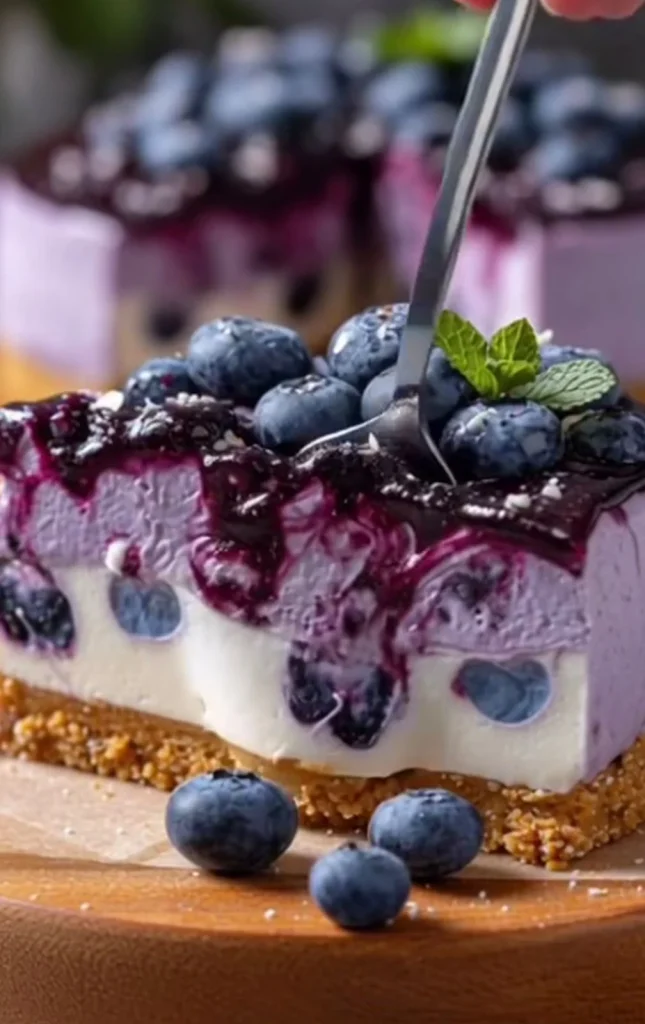 Blueberry Cheesecake Bars