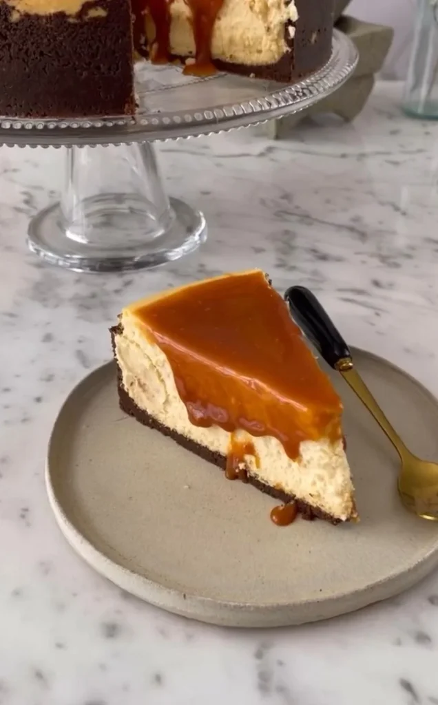 Salted Caramel Cheesecake Bars