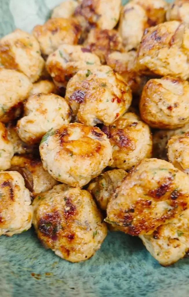 Mini Chicken Meatballs