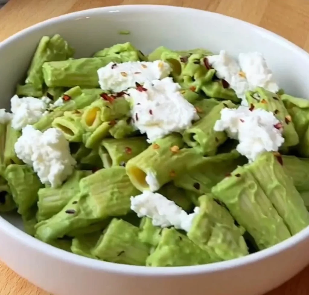 Creamy Avocado Pasta for Toddlers