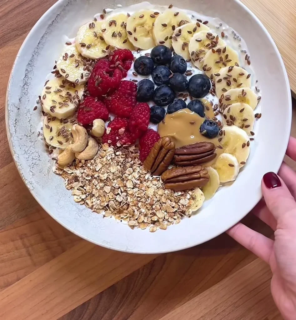Banana Yogurt Fruit Bowl