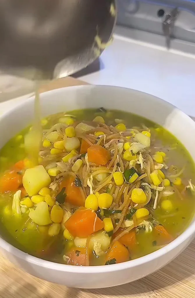  Soft Chicken Veggie Soup