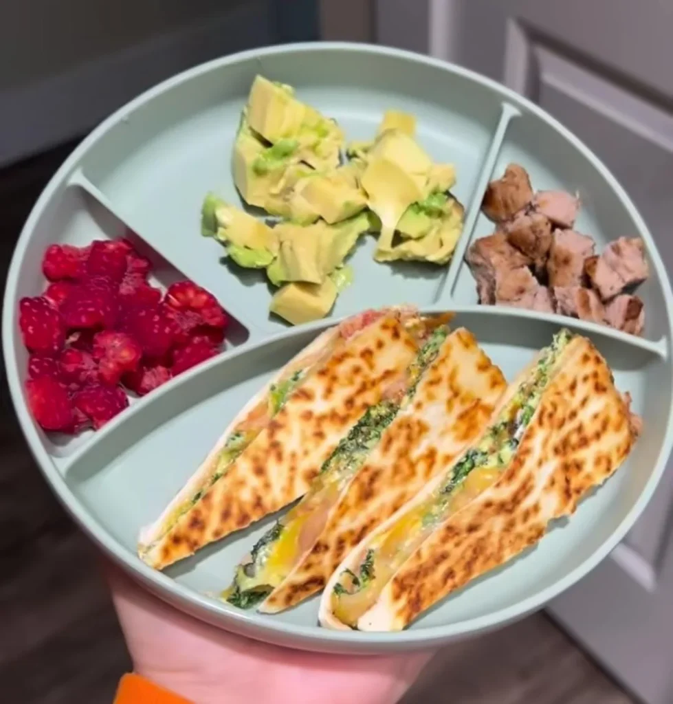 Mini Quesadilla Easy Toddler Lunches Recipe