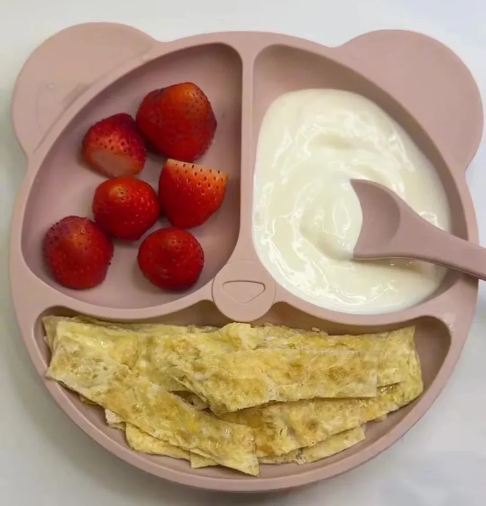 Veggie Omelette Strips Easy Toddler Lunches Recipe