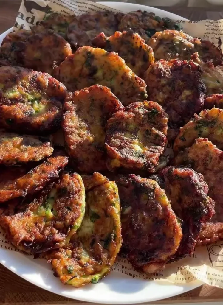 Zucchini Fritters Summer Appetizers Recipe