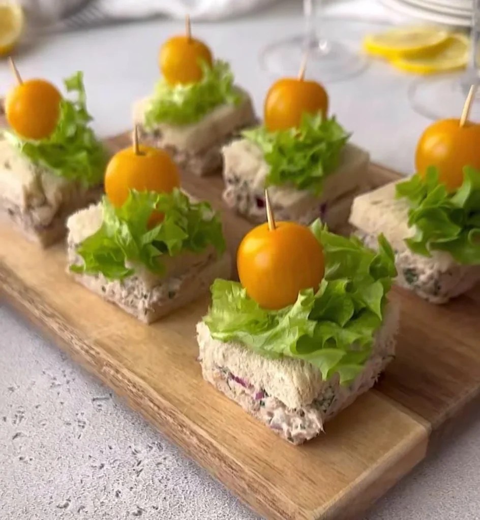 Tuna Sandwich Bites Toddler Recipes