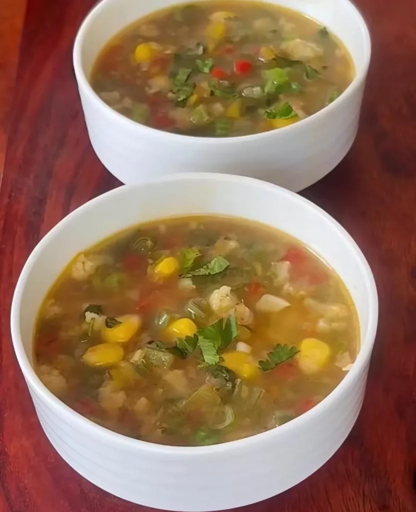 Slow Cooker Vegetable Soup Summer Meals Recipe