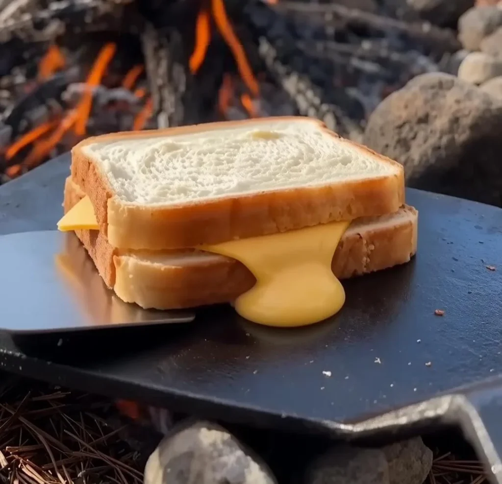 Campfire Grilled Cheese Campfire Meals