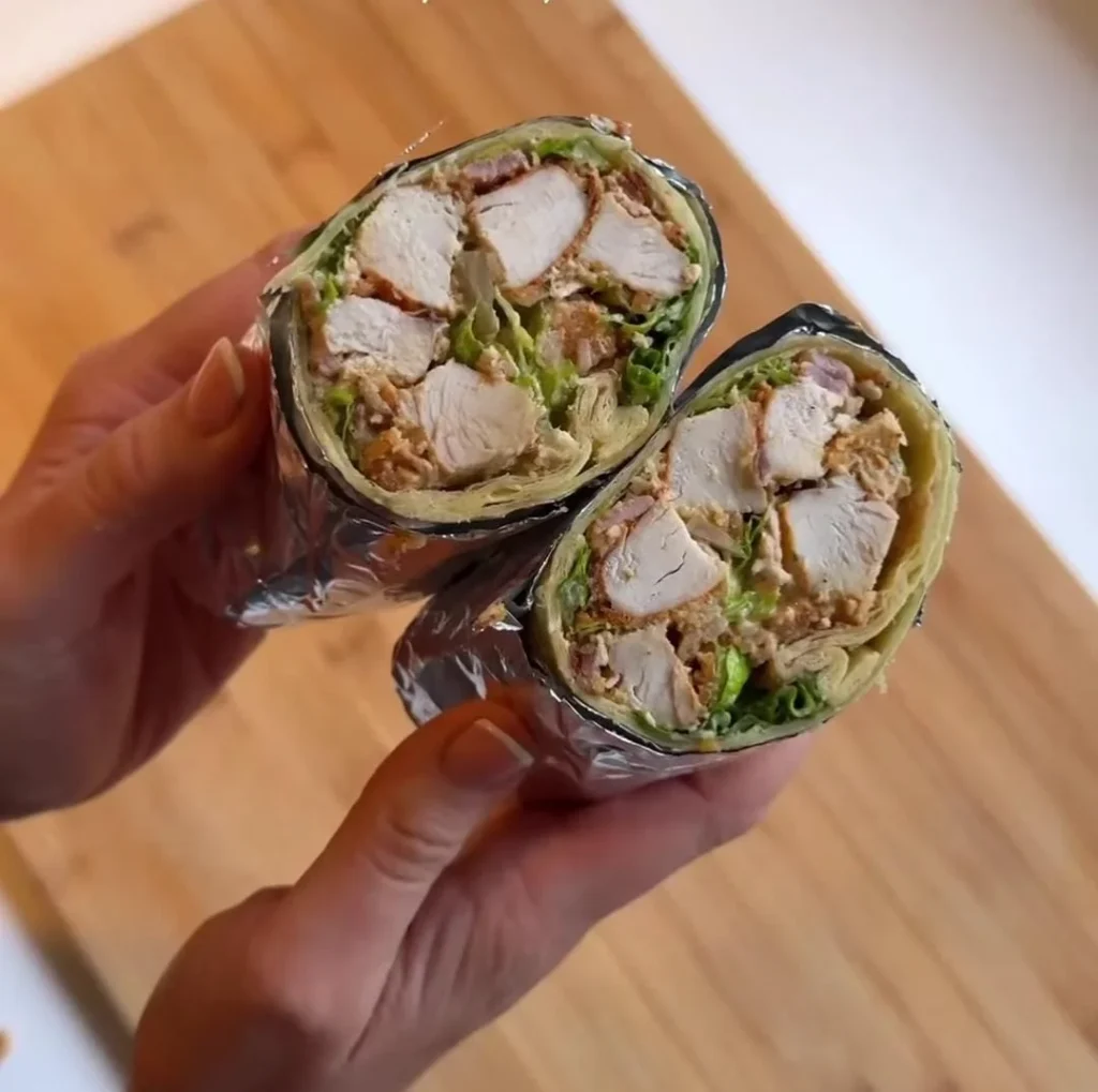 Chicken Wrap Foil Pack Campfire Meals