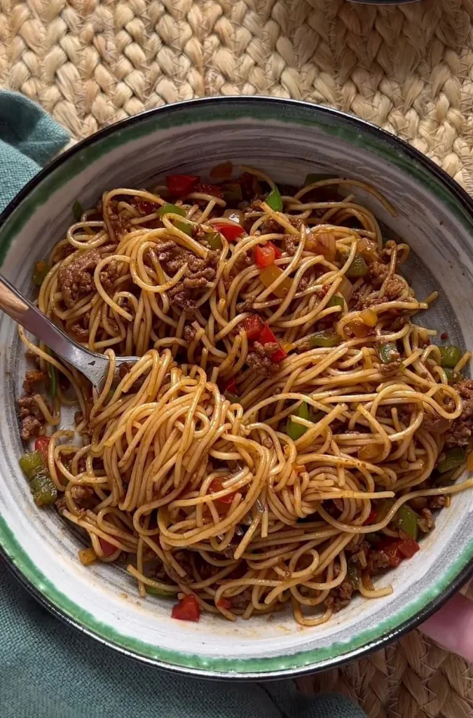 Spicy Beef Noodle Bowl