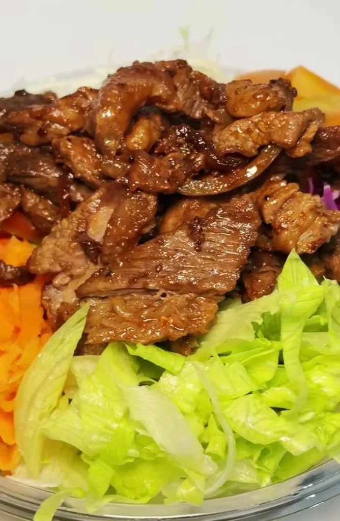 Tangy Beef Salad Bowl