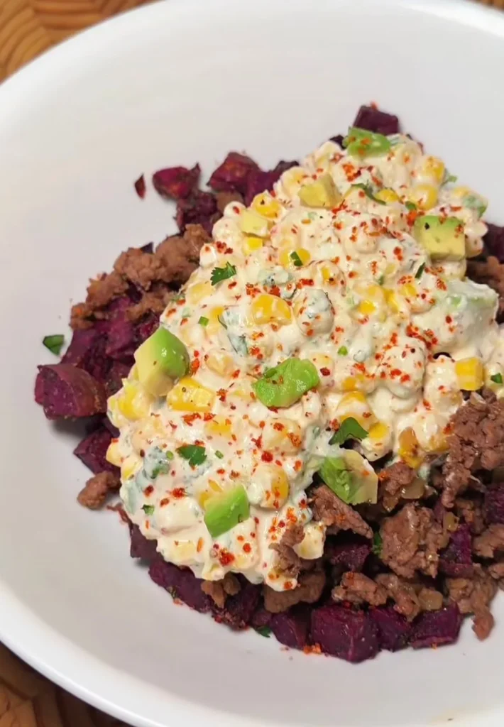  Mexican Beef Corn Bowl