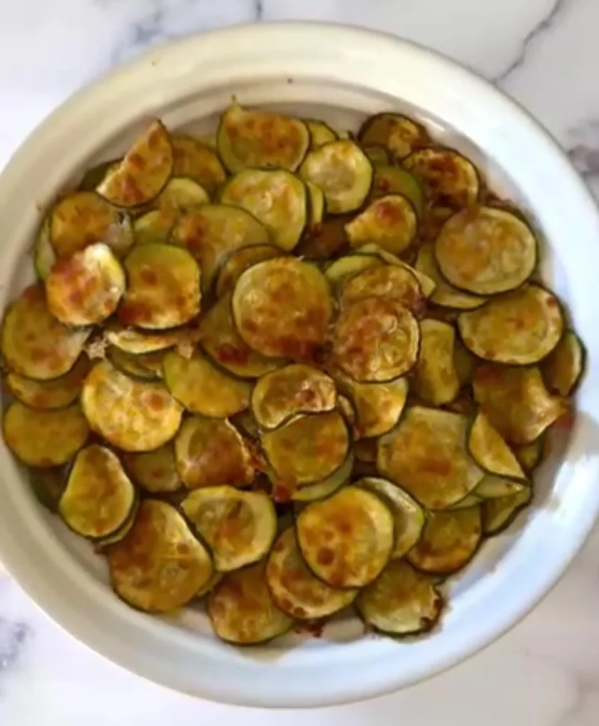 Oven Zucchini Chips