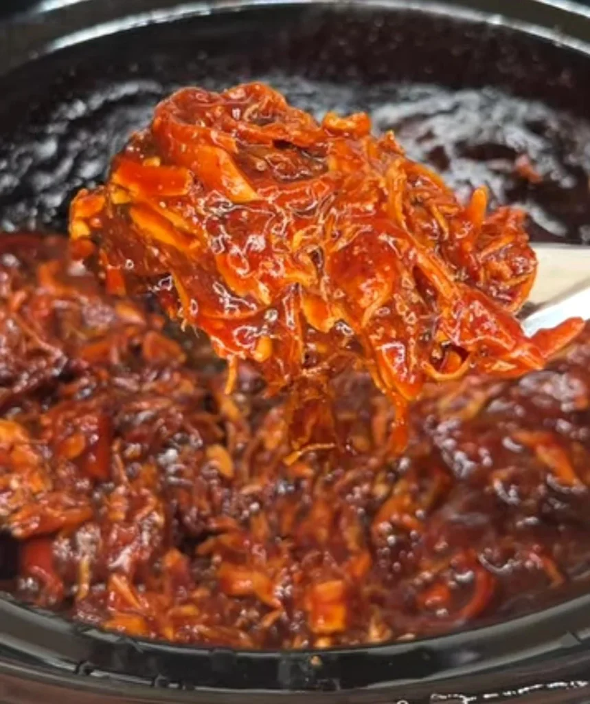 BBQ Crockpot Pulled Chicken