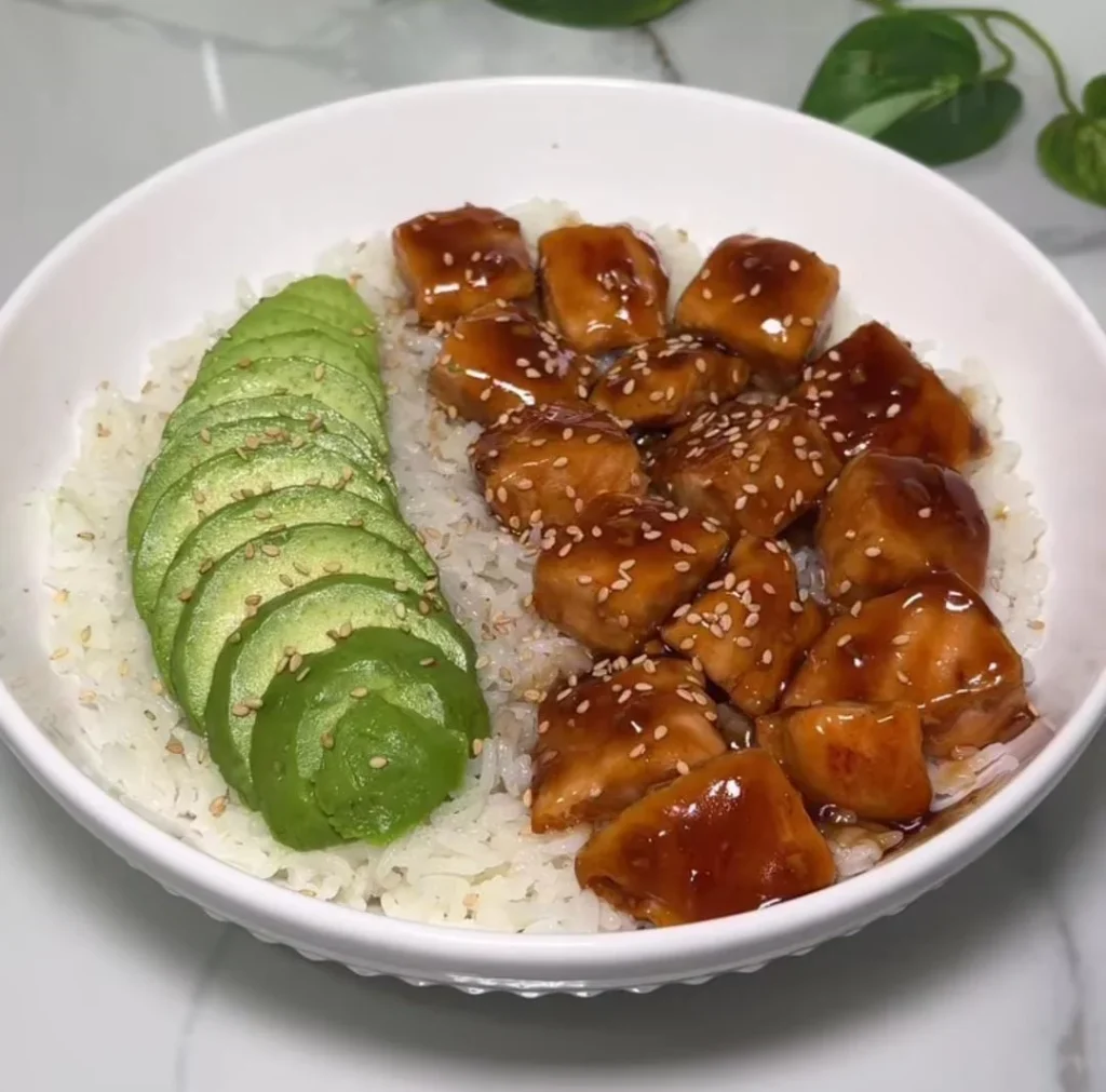 Teriyaki Salmon Bowl