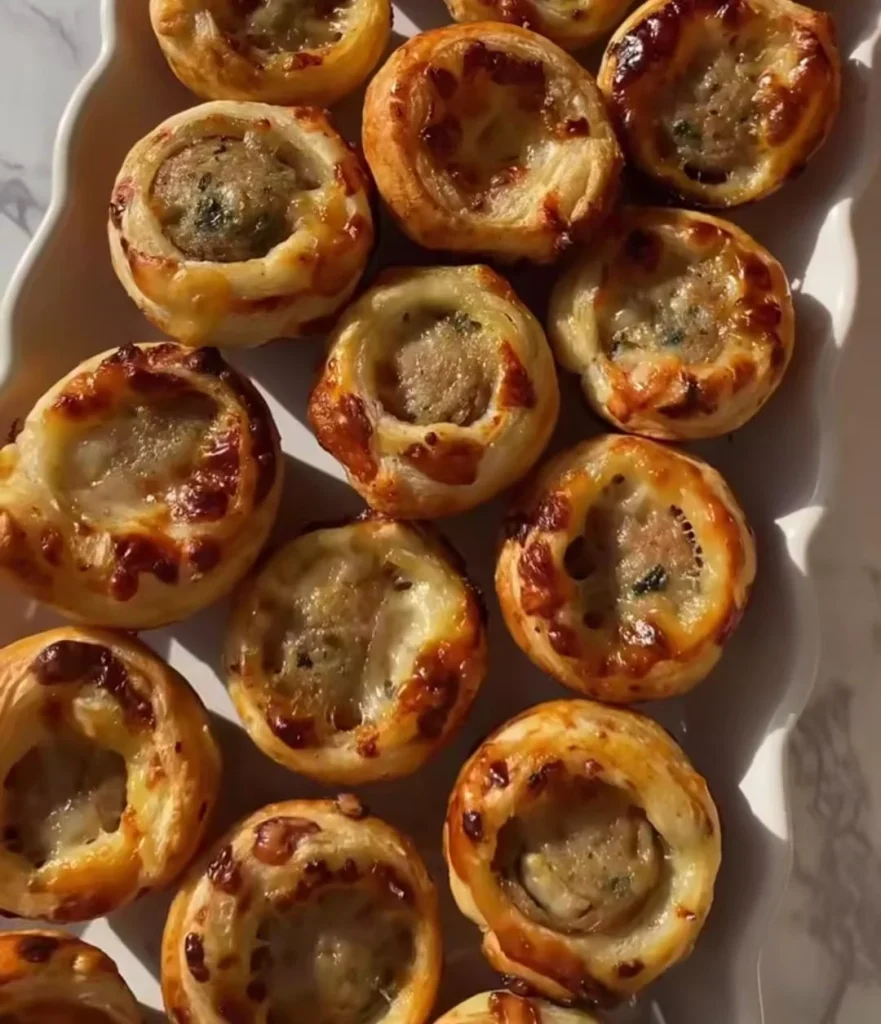 Chicken Puff Pastry Bites