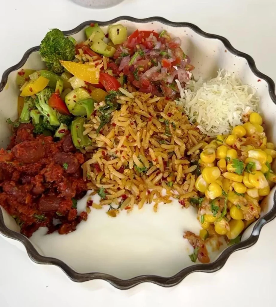 Brown Rice Burrito Meal Prep Bowls