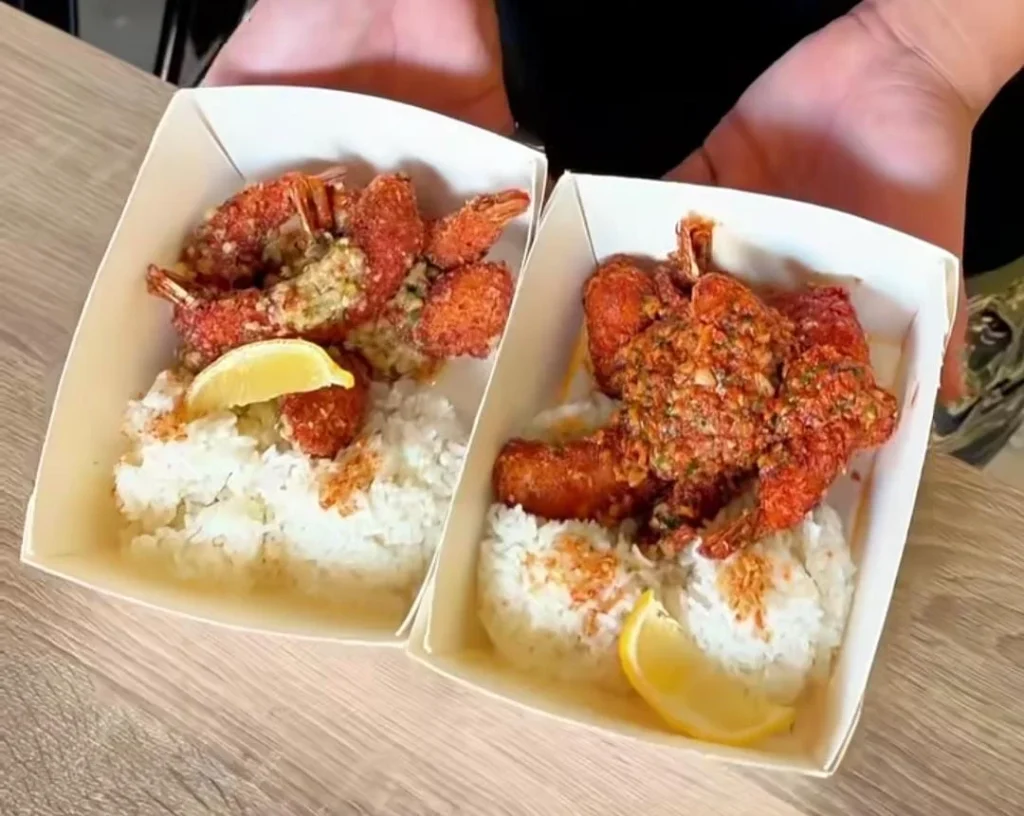 Garlic Shrimp Meal Prep Boxes