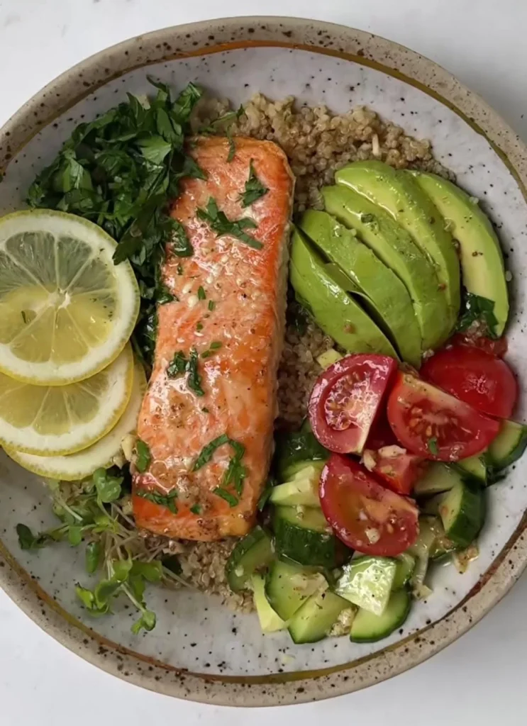 Salmon Salad Bowl