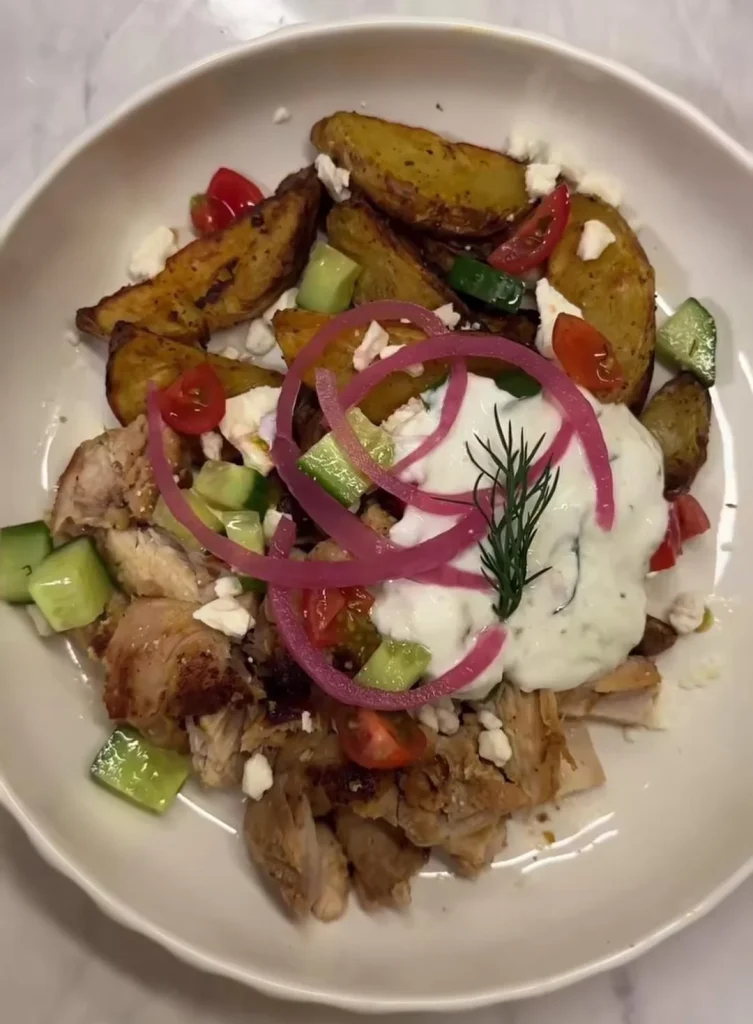 Greek Yogurt Chicken Bowl